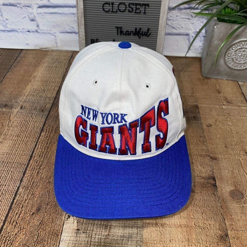 Vintage 90s New York Giants Apex One Classic Collection Hat Cap NFL.